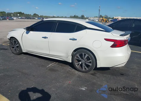 2016 Nissan Maxima 3.5 Sv z USA, uszkodzony, nr VIN 1N4AA6AP3GC437859